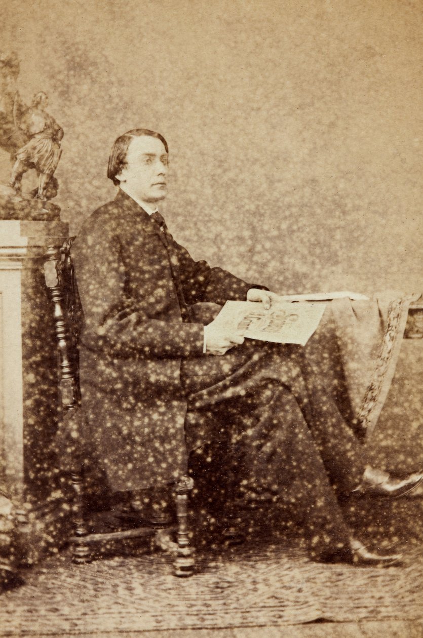 Porträt von Ernst Pauer von Unknown photographer
