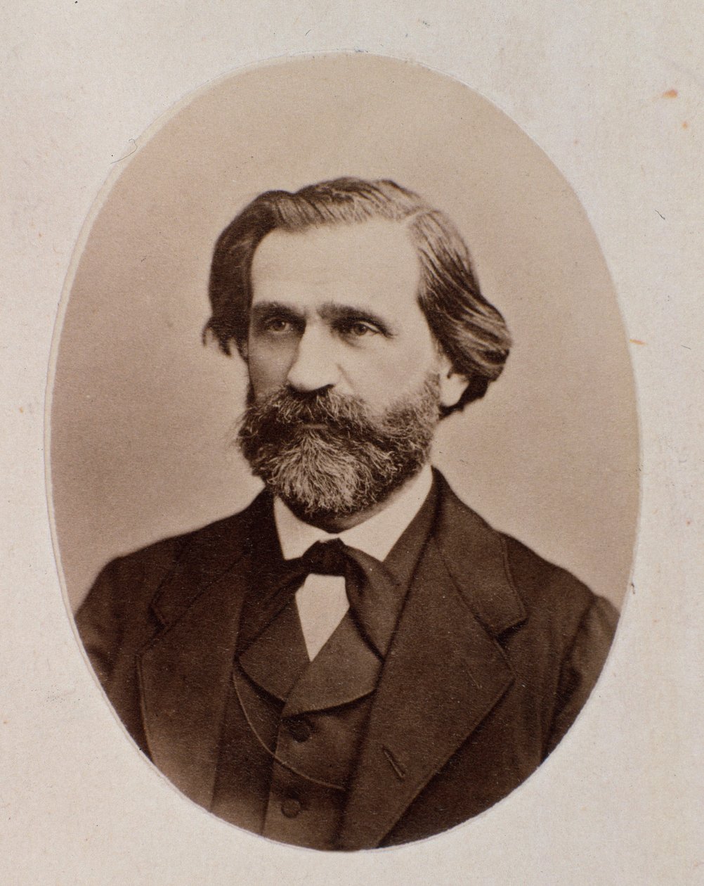 Porträt von Giuseppe Verdi von Unknown photographer
