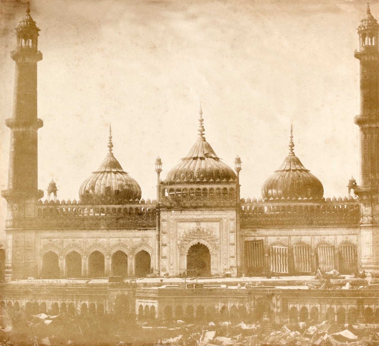 Das Große Imambara, Lucknow, Indien von Unknown photographer