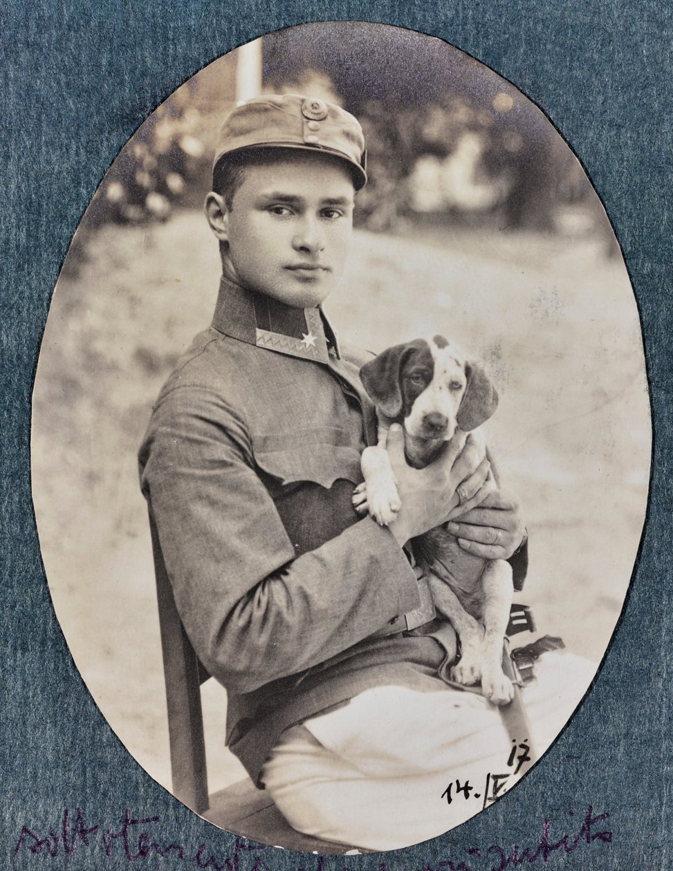 Junger Leutnant von Unknown photographer