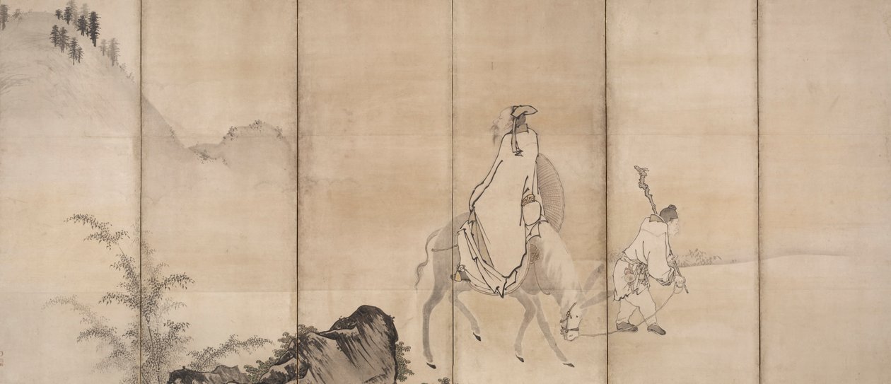 Pan Lang Han Ro, frühe 1600er von Unkoku Tōgan