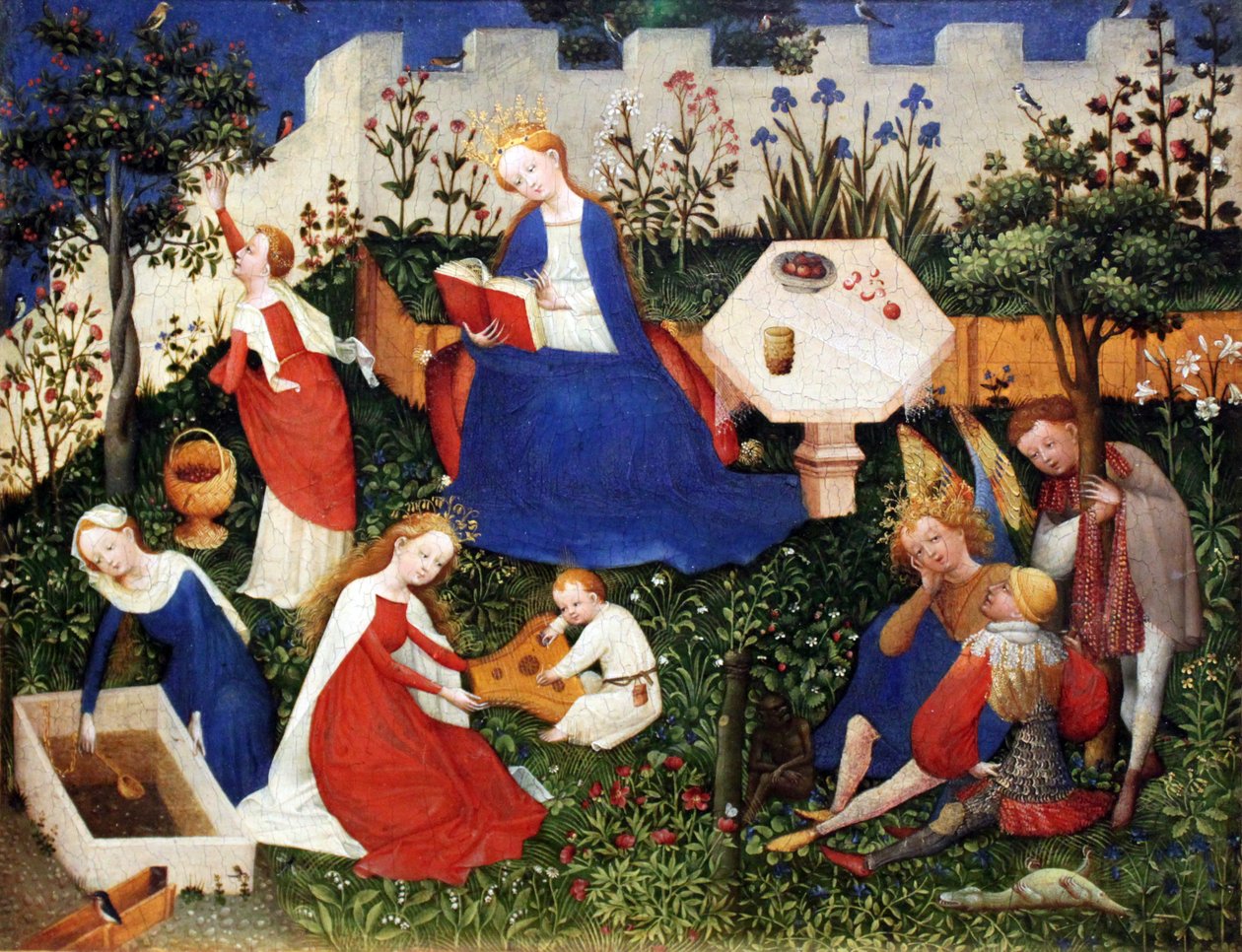 Paradiesgärtlein von Upper Rhenish Master