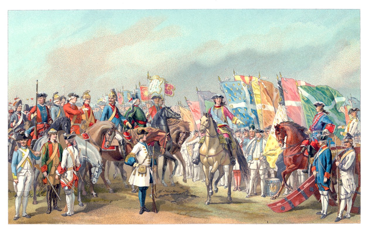 Kostüme der französischen Armee, 1885 von Urrabieta