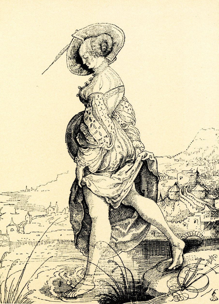Marketenderin von Urs Graf