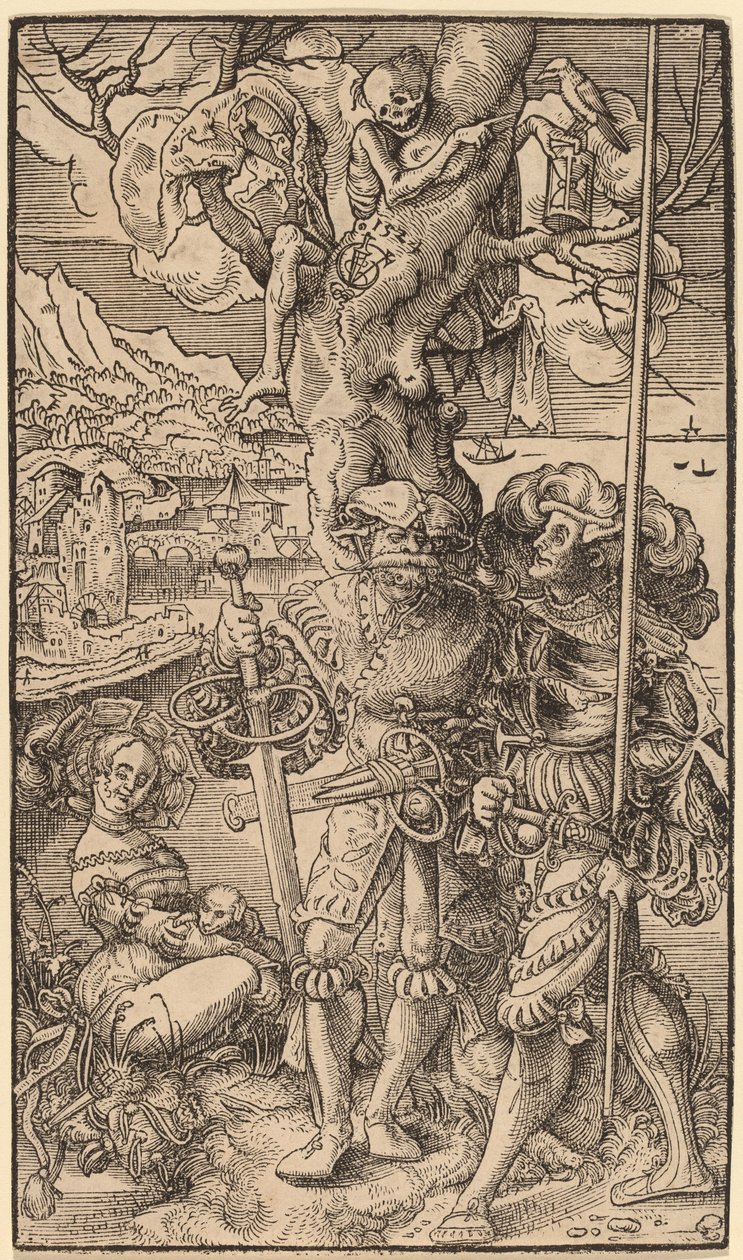 Zwei Söldner und eine Frau von Urs Graf I