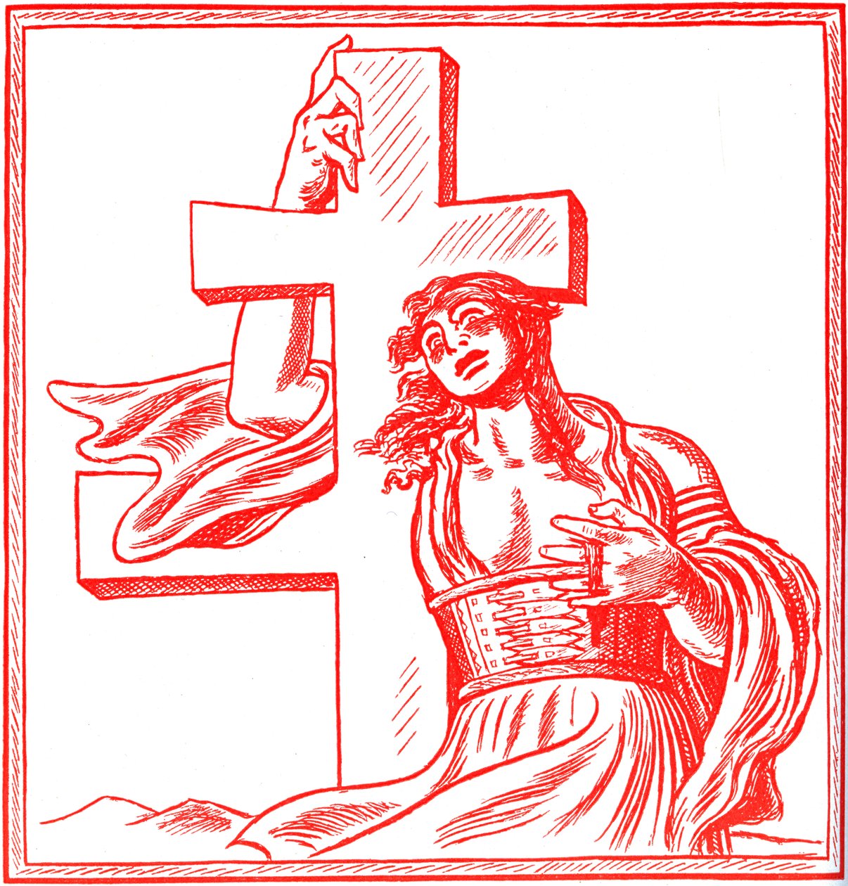 Slowakei - Tschechische Karikatur von V.H. Brunner