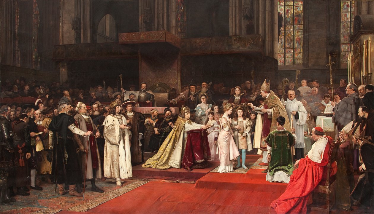 Tu felix Austria nube von Vaclav Brozik