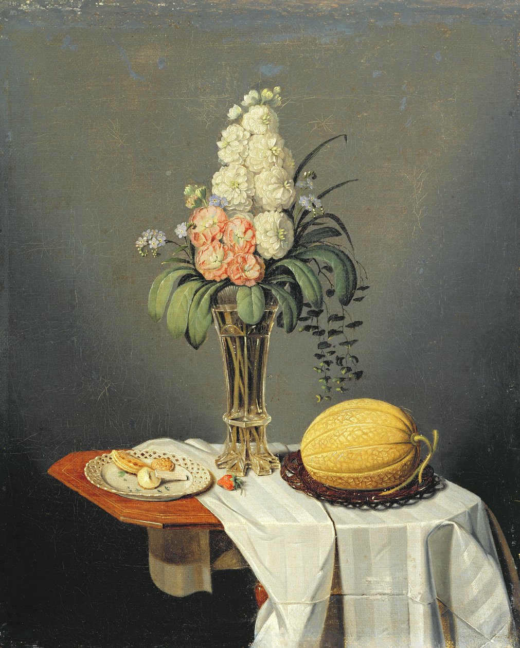 Stillleben, 1843 von Valentin Wassner