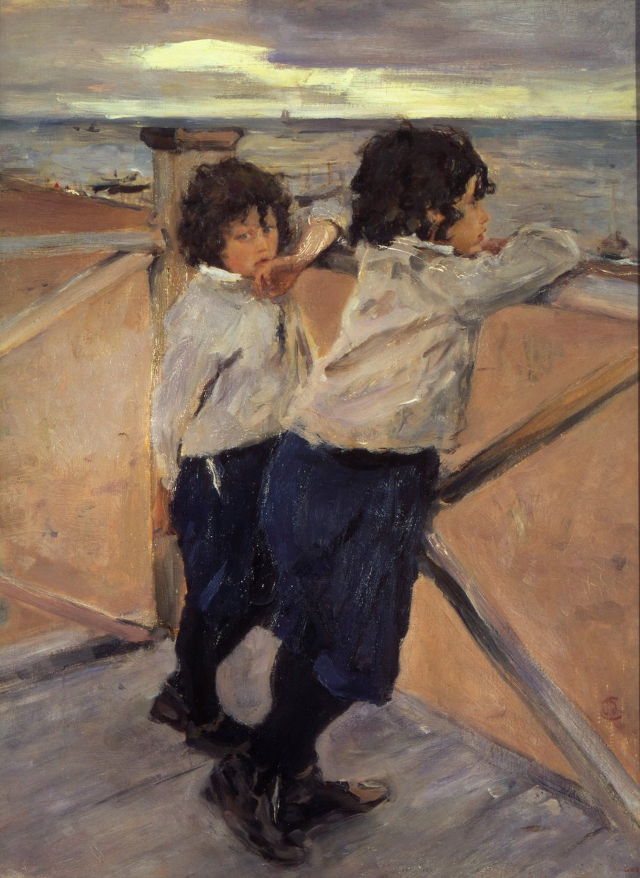 Kinder, 1899 von Valentin Aleksandrovich Serov