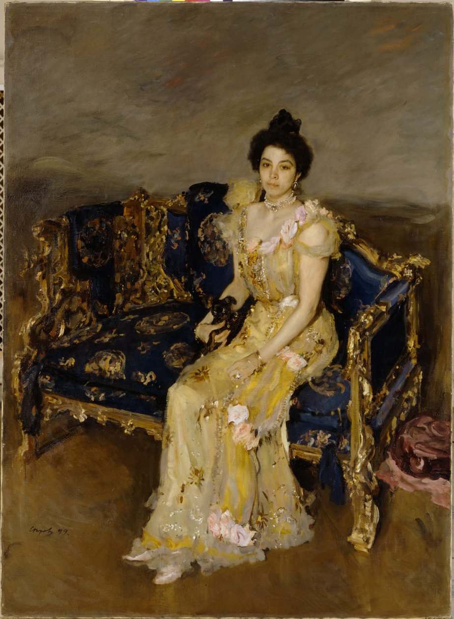 Porträt von Sofia Botkina, 1899 von Valentin Aleksandrovich Serov