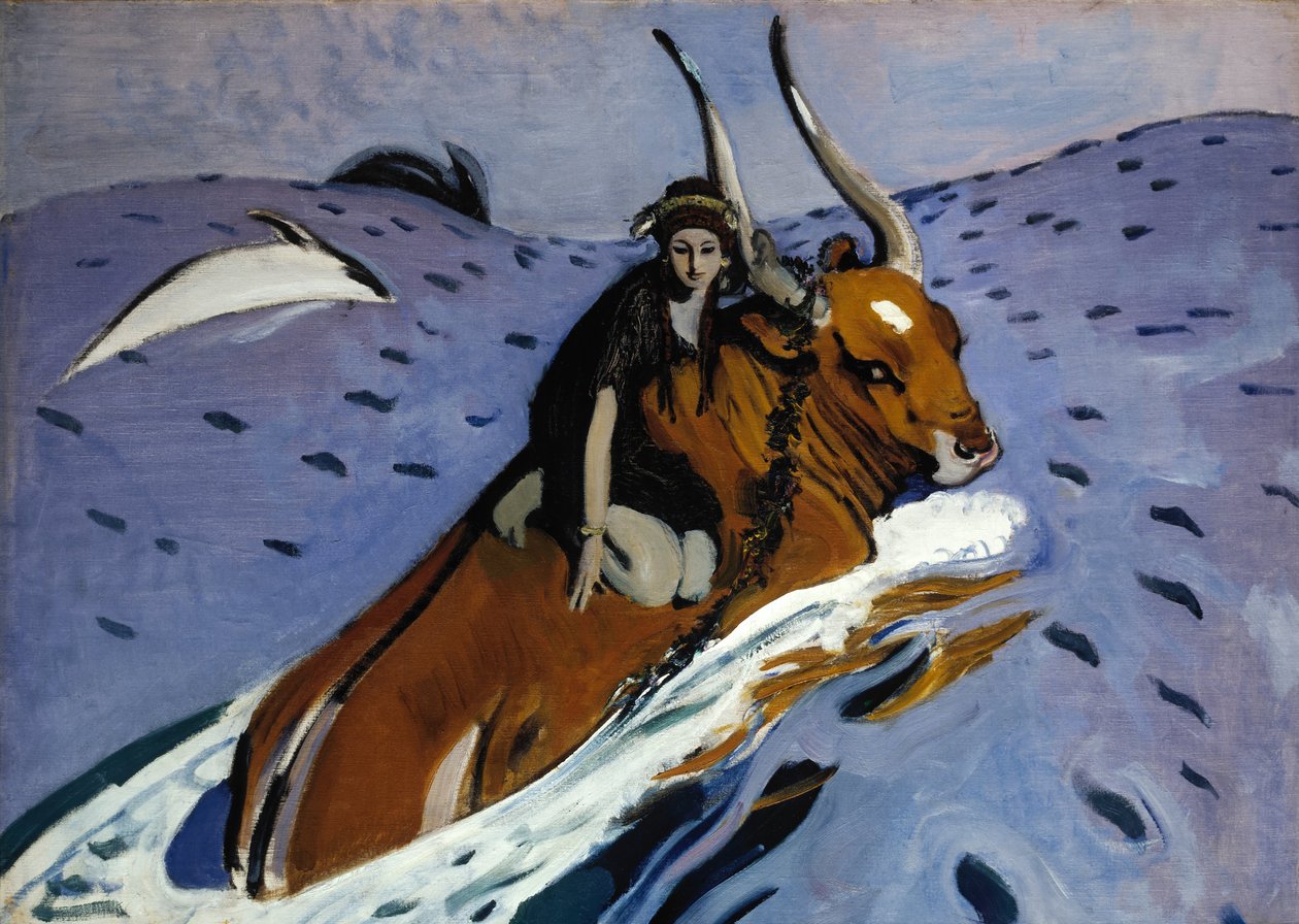 Die Entführung der Europa, 1910 von Valentin Aleksandrovich Serov