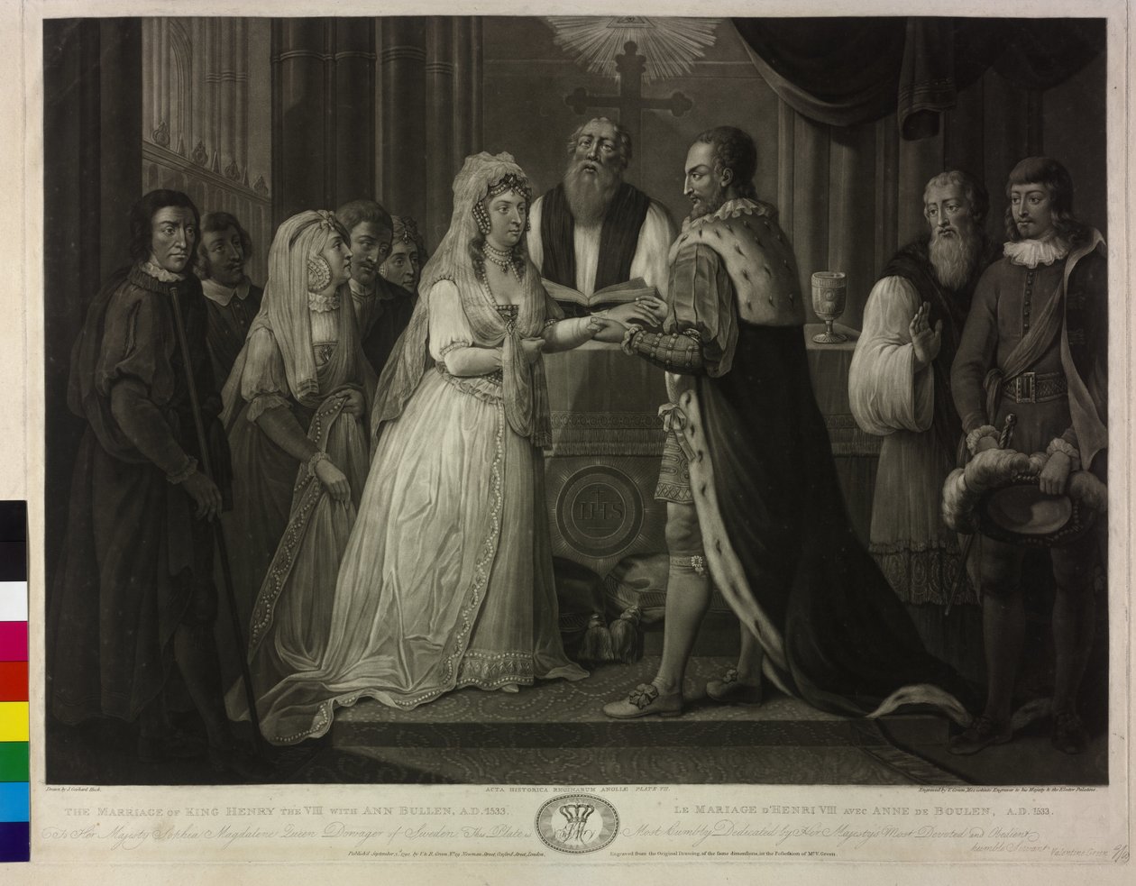 König von England Heinrich VIII von Valentine Green