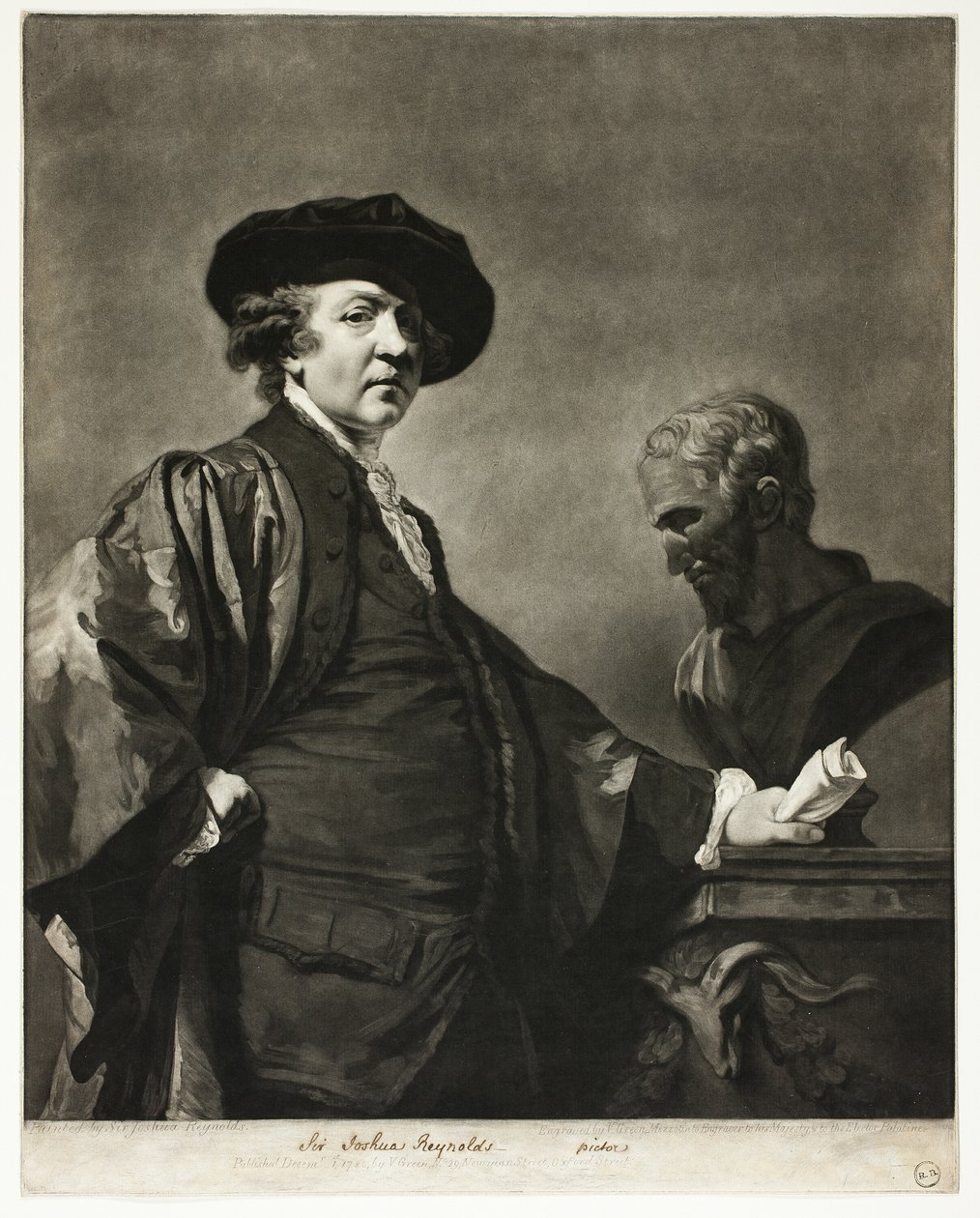 Sir Joshua Reynolds von Valentine Green