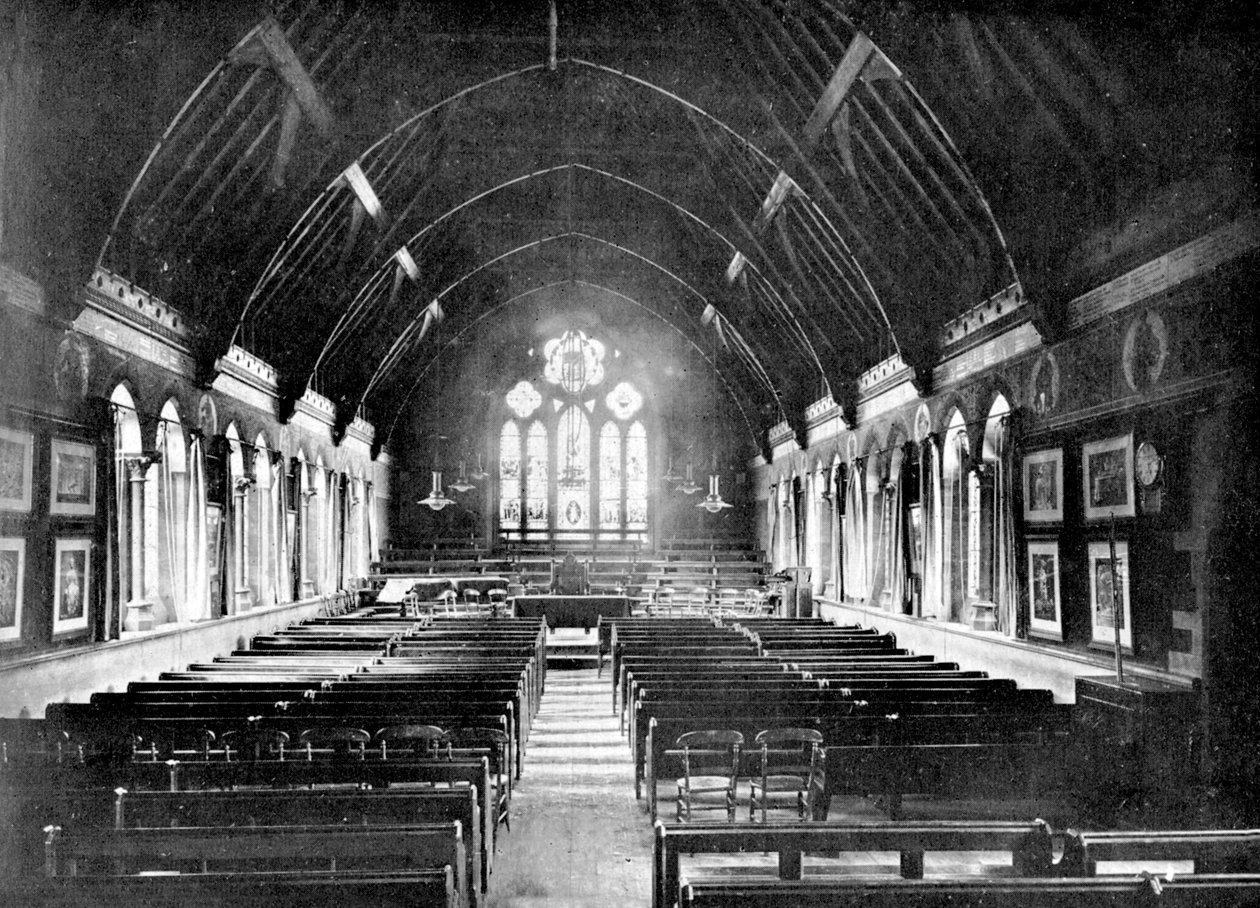 Klassenzimmer, Uppingham, Rutland, 1924-1926 von Valentine and Sons Ltd