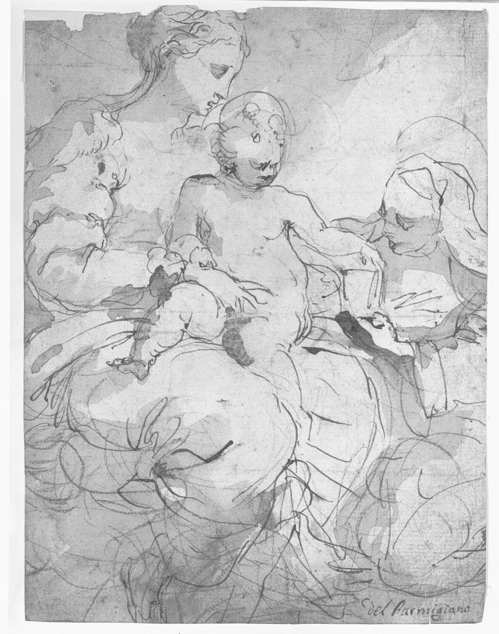 Die Hochzeit der Heiligen Katharina von Valerio Castello