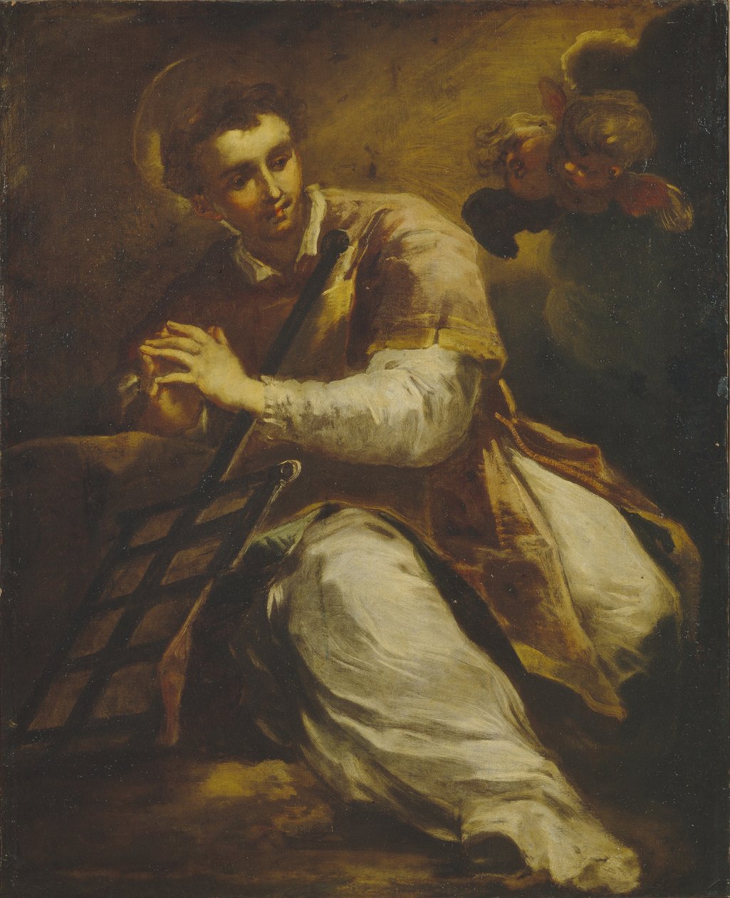 Heiliger Laurentius, 1650er von Valerio Castello