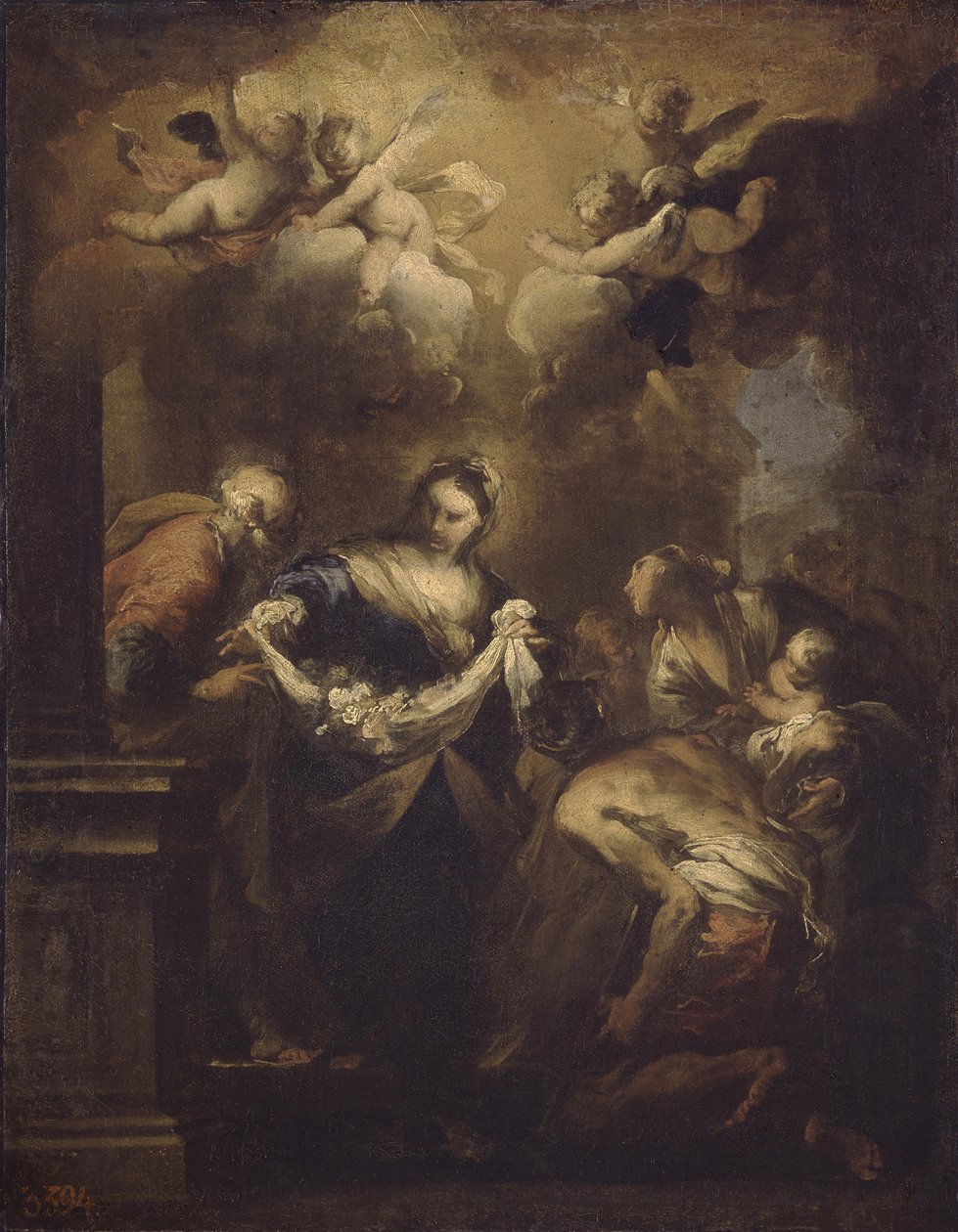 Das Wunder der Rosen von Valerio Castello