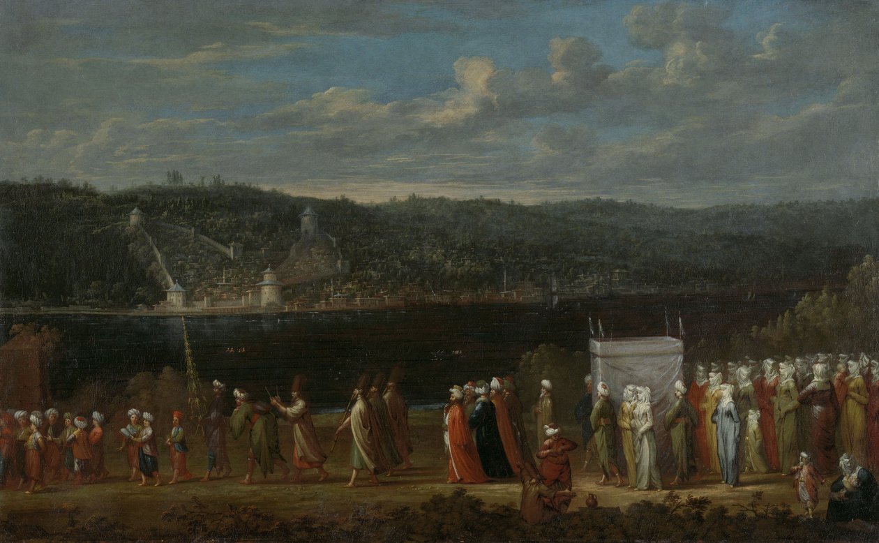 Türkische Hochzeit von Vanmour