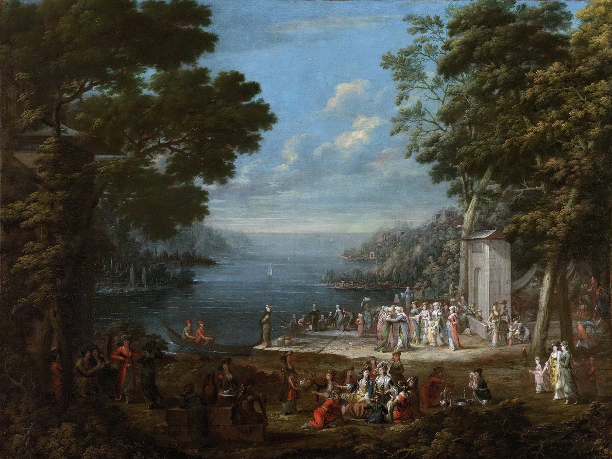 Frauenfest am Bosporus von Vanmour
