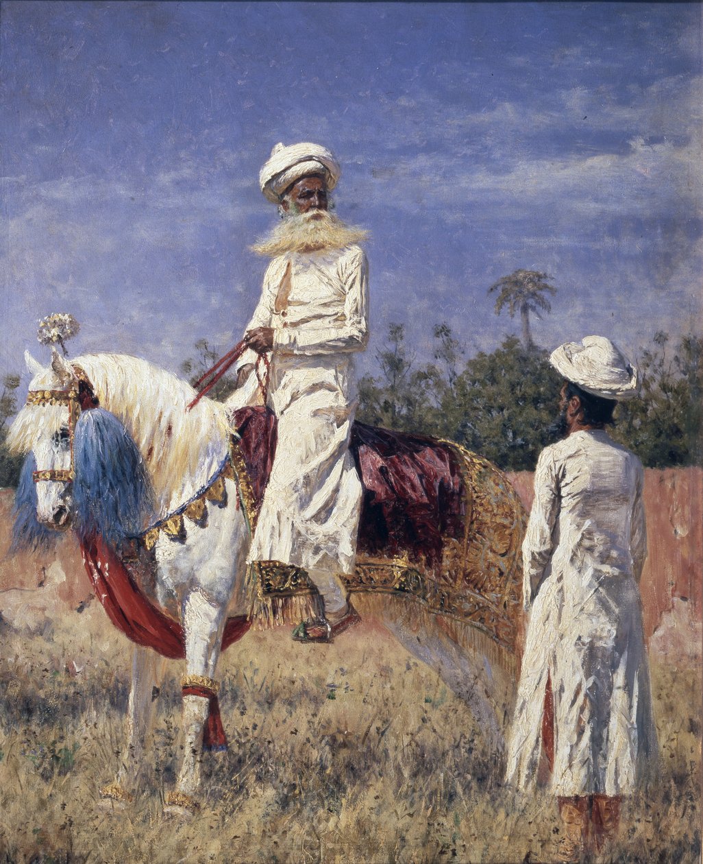 Ein Reiter in Jaipur, 1881 von Vasili Vasilievich Vereshchagin