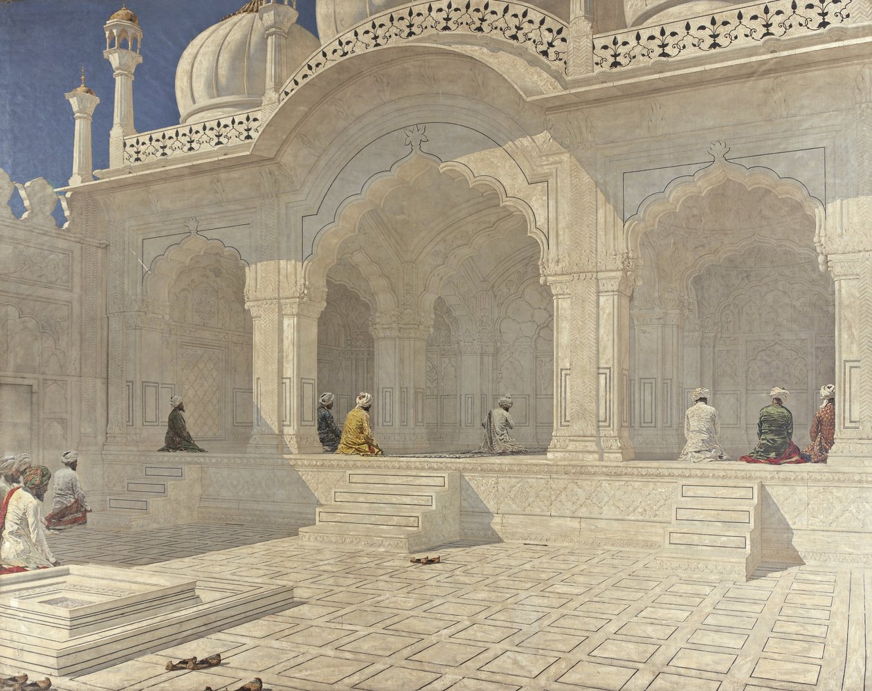 Perlenmoschee in Delhi von Vasili Vasilievich Vereshchagin