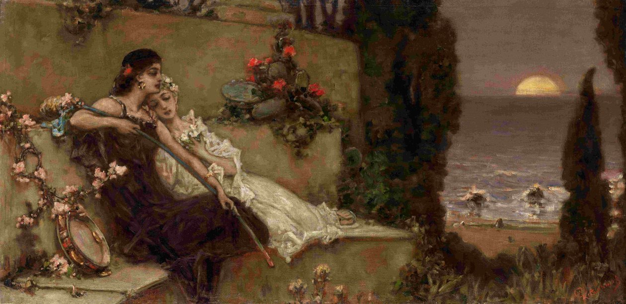Abendstille von Vasilii Kotarbinsky