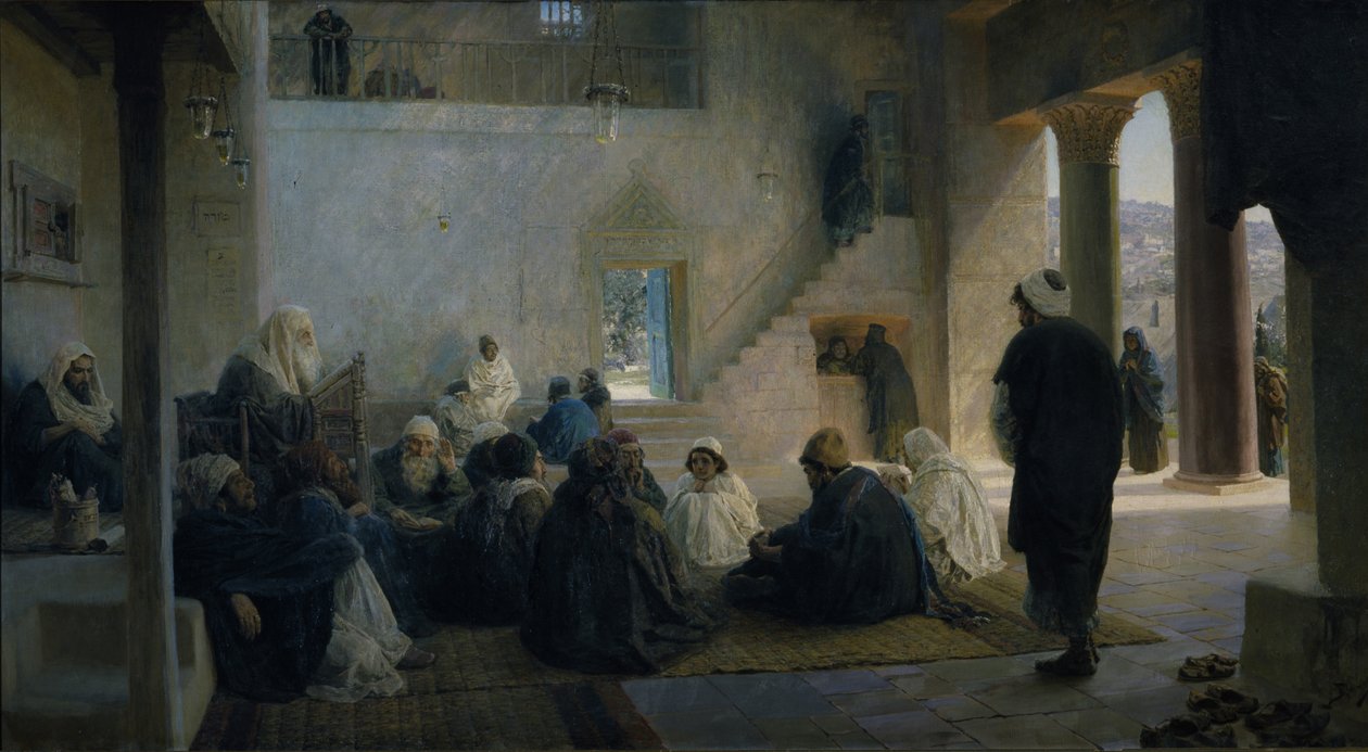 Christus unter den Ärzten, 1896 von Vasilij Dmitrievich Polenov