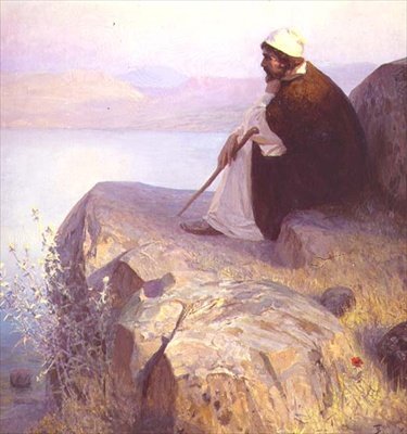 Der melancholische Tagtraum von Vasilij Dmitrievich Polenov
