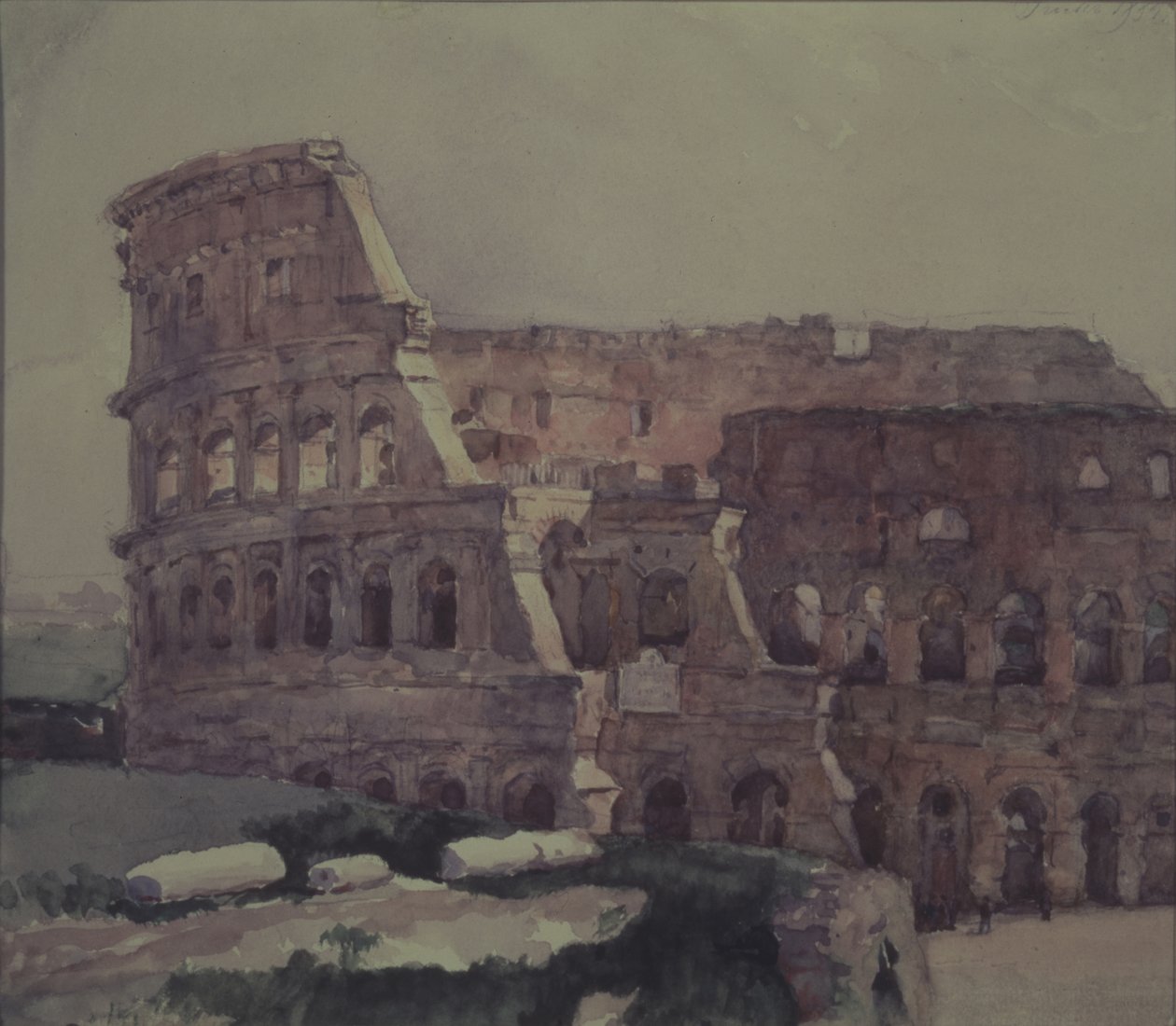 Das Kolosseum in Rom von Vasilij Ivanovic Surikov