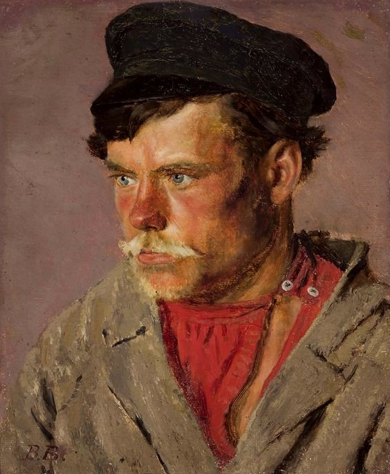 Porträt eines Bauern von Vasili Vasilievich Vereshchagin