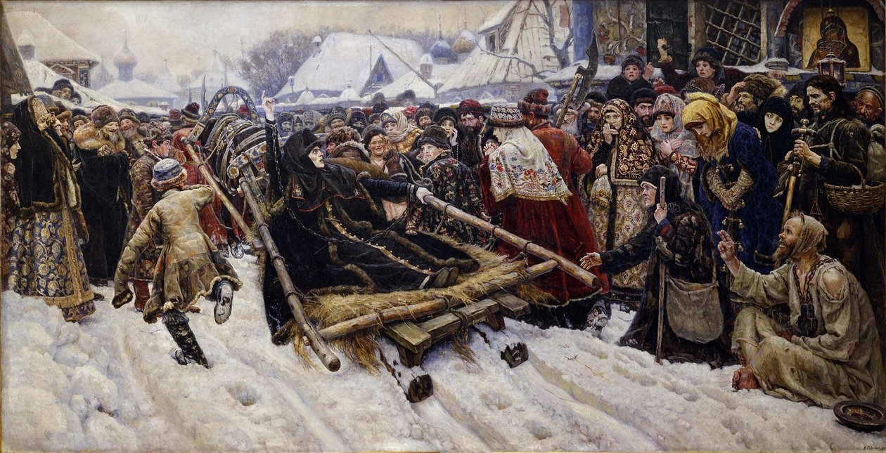 Boyarina Morozova von Vasily Surikov