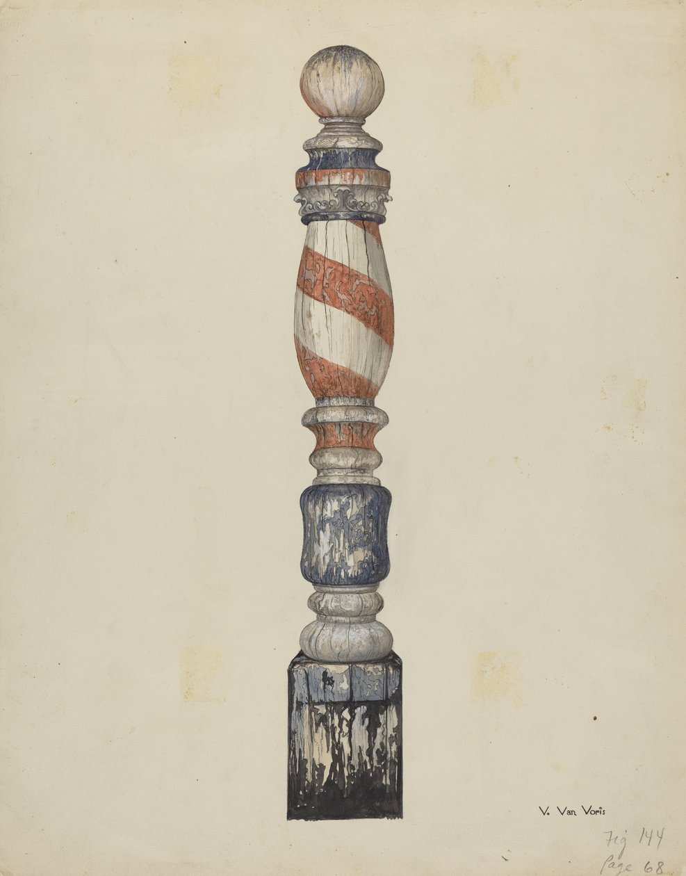 Barberstange von Vera Van Voris