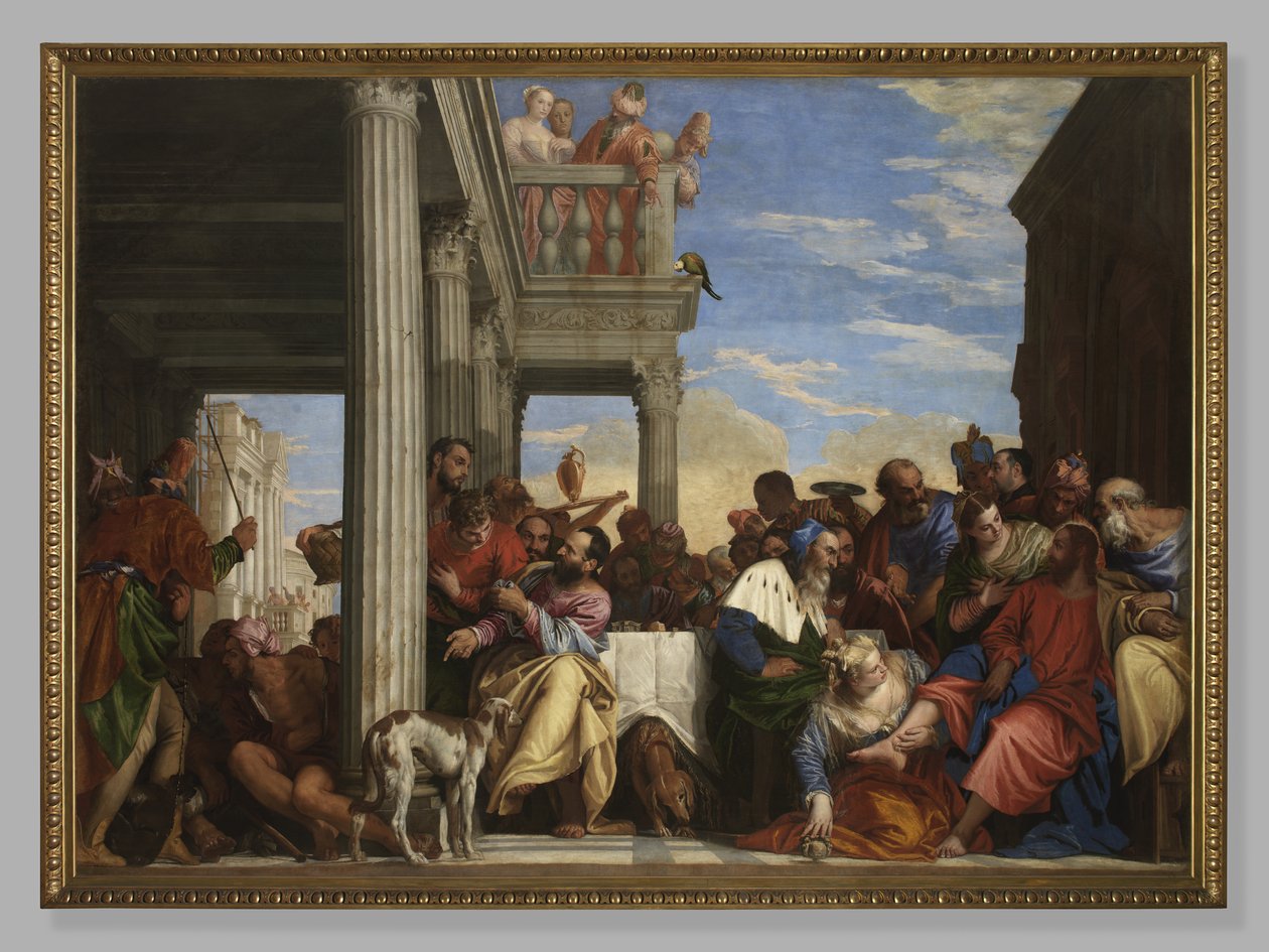 Abendessen im Haus des Simon von Veronese