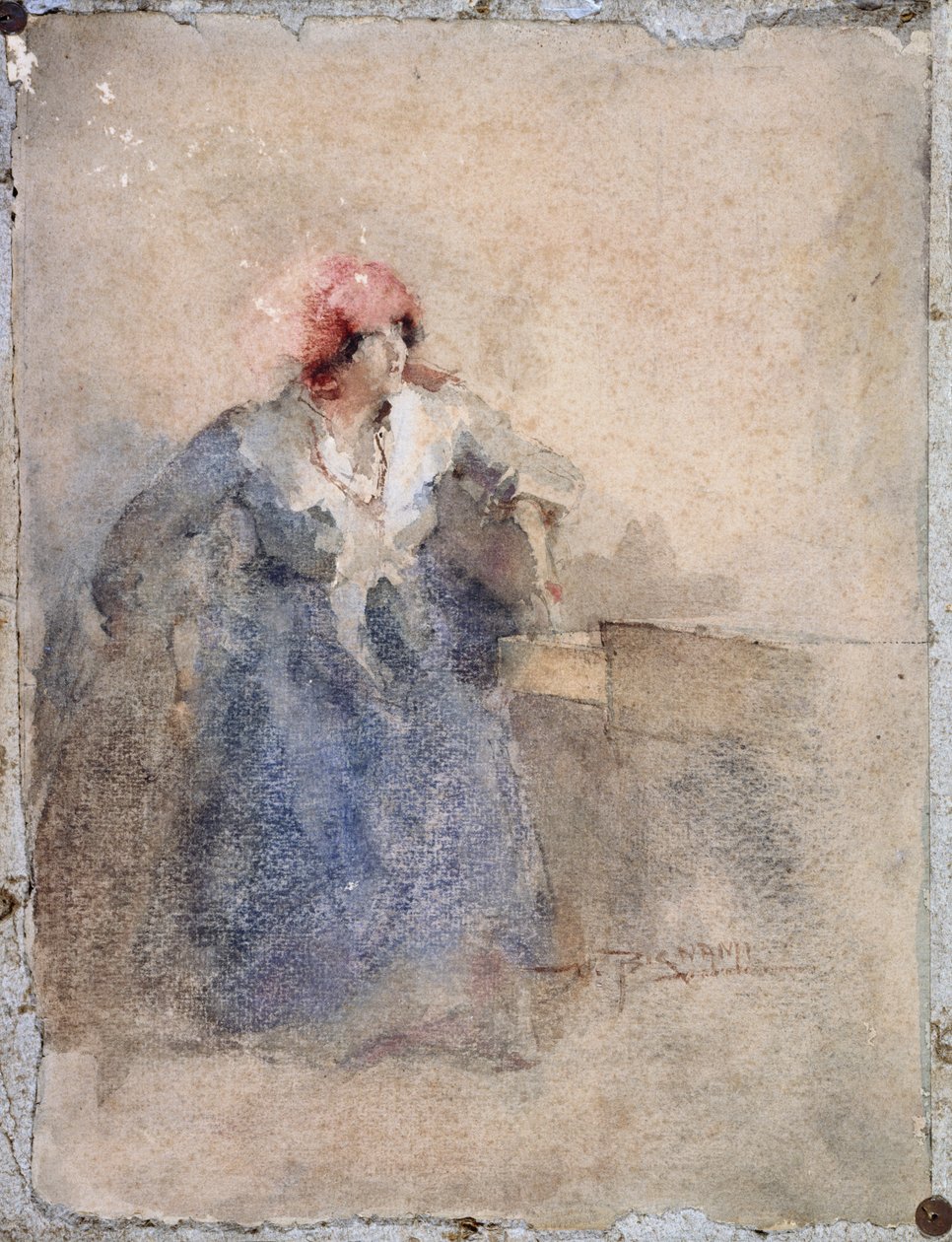 Junge Frau von Vespasiano Bignami
