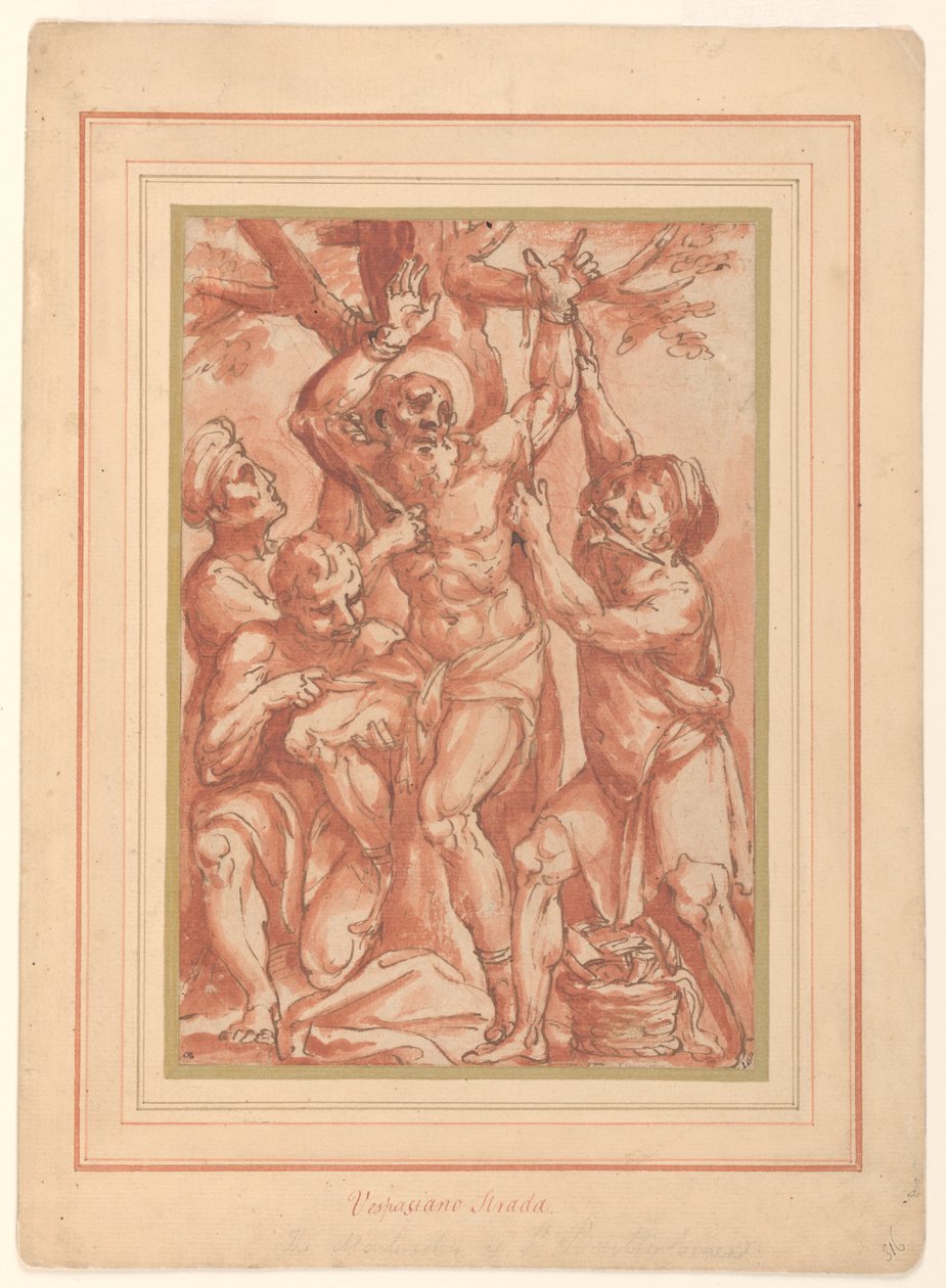 Martyrium des Hl. Bartholomäus von Vespasiano Strada