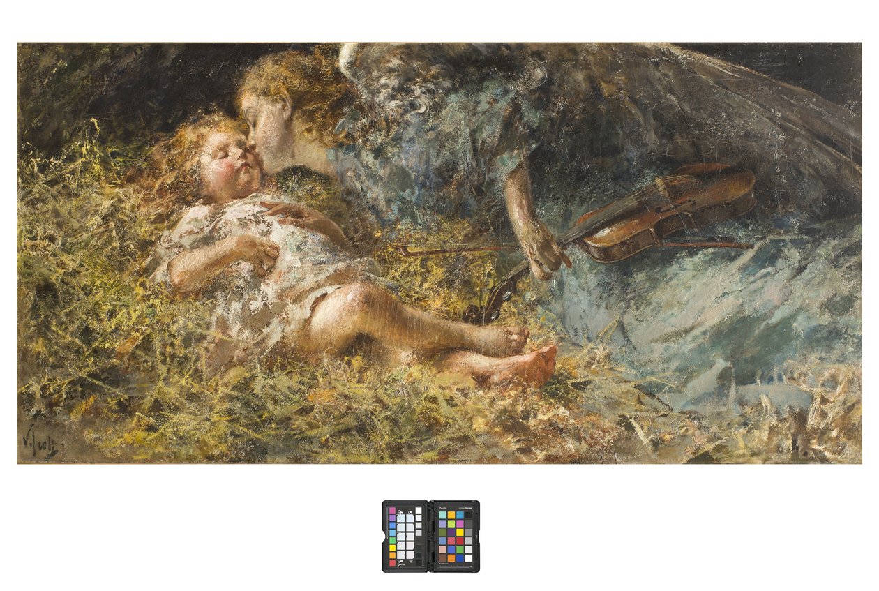 Der Musikerengel, 1900-05 von Vicenzo Irolli