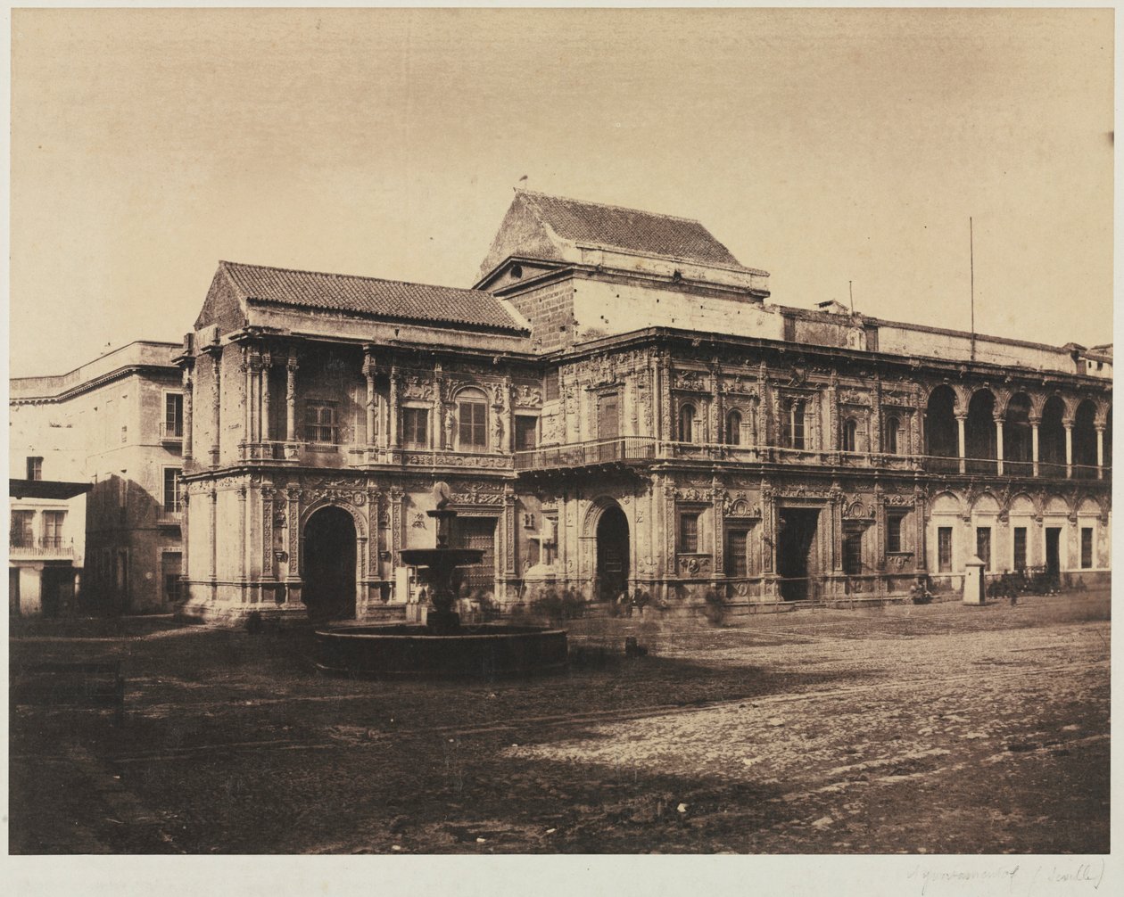 Rathaus, Sevilla, 1853 von Vicomte Joseph Vigier