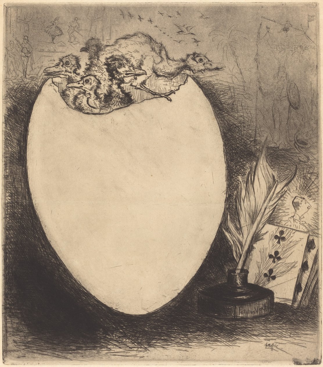 Die Ostereier von Vicomte Ludovic Lepic