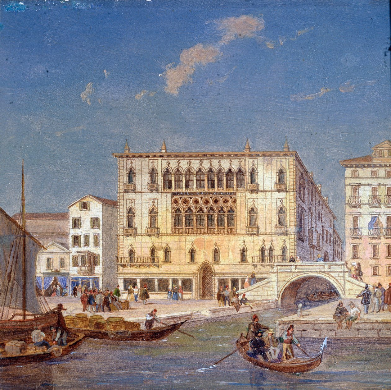 Palazzo Bernardo, 19. Jahrhundert von Victor Adam