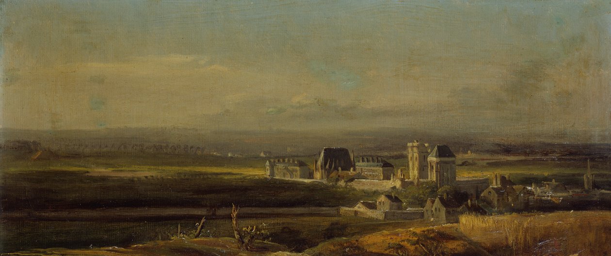 Schloss und Stadt Vincennes von Victor Amedee Faure