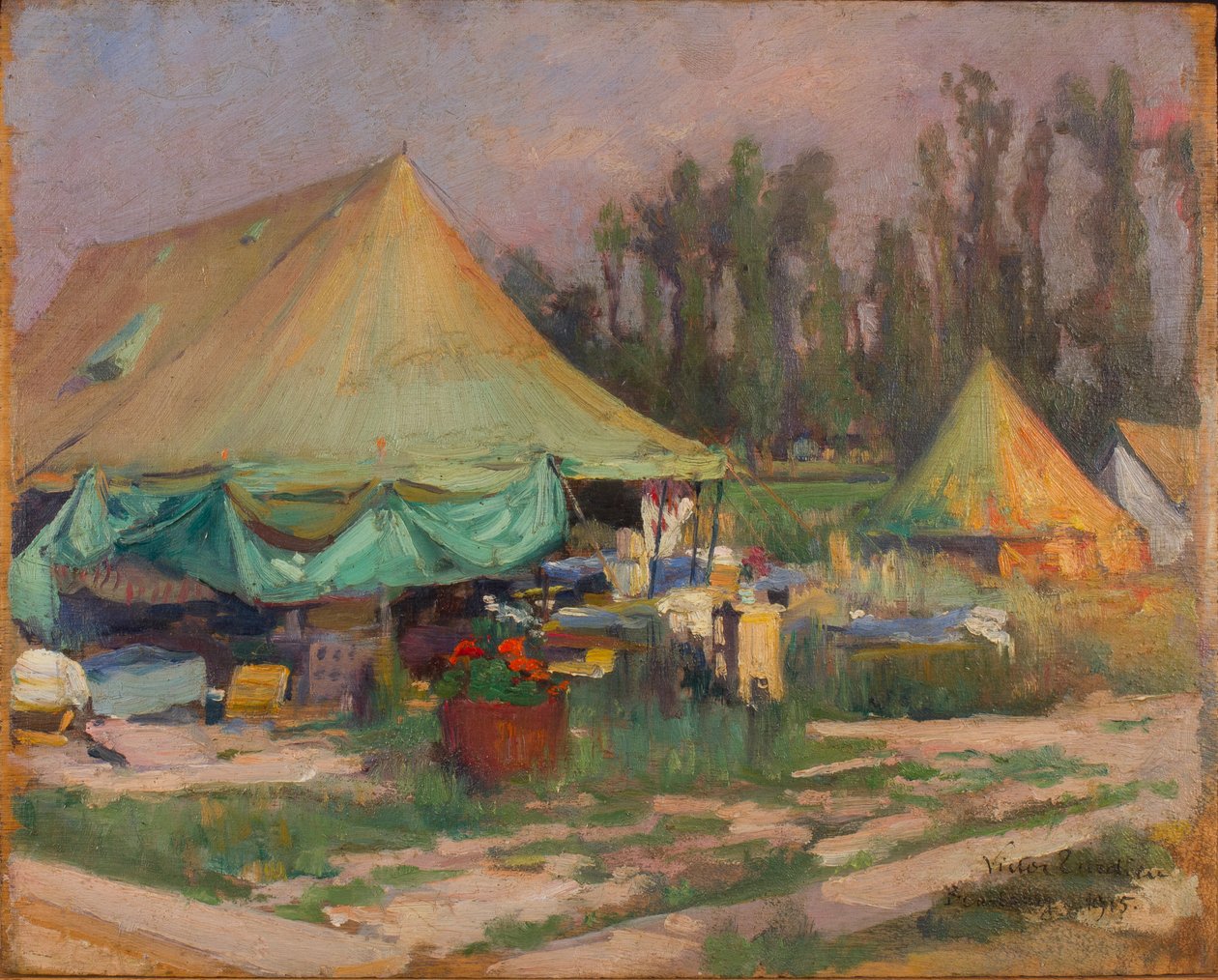 Bourbourg 1915 von Victor Francois Tardieu