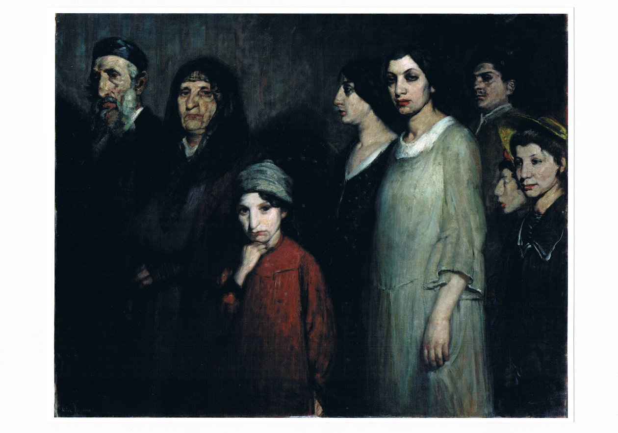 Die Auswanderer, ca. 1910 von Victor Hageman
