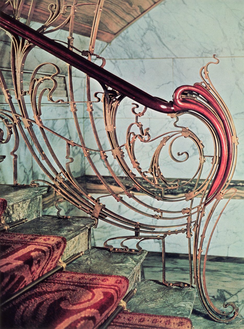 Geländer von Victor Horta
