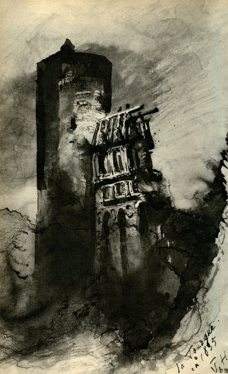 La Tourgue, 1835 von Victor Hugo
