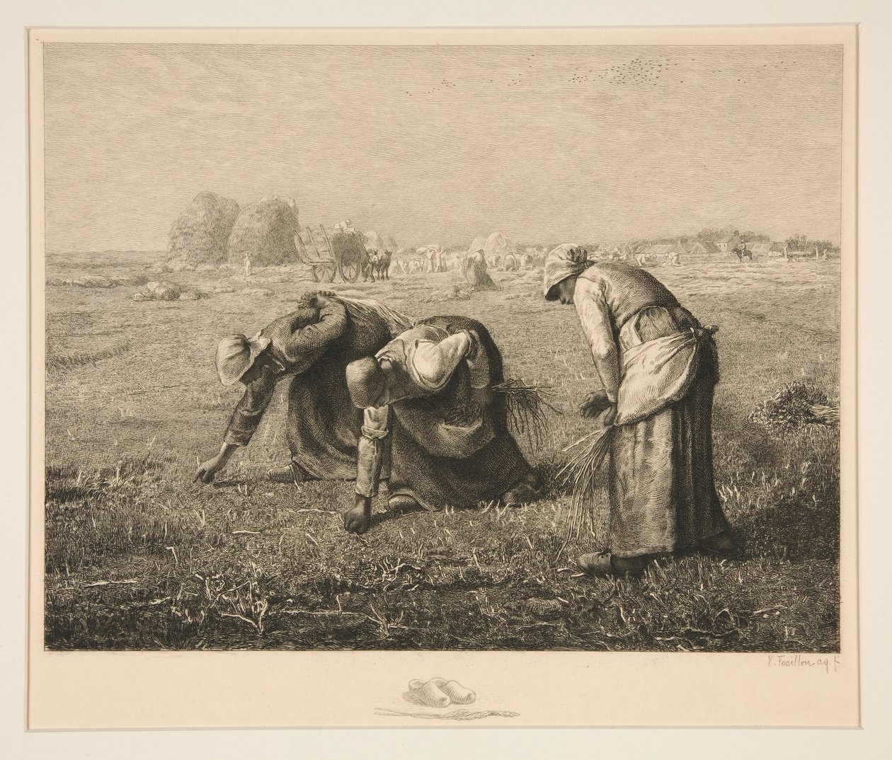 Die Ährenleserinnen von Victor Louis Focillon