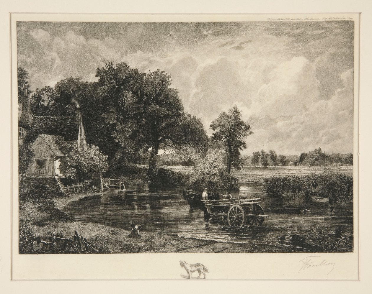 Der Heuwagen von Victor Louis Focillon