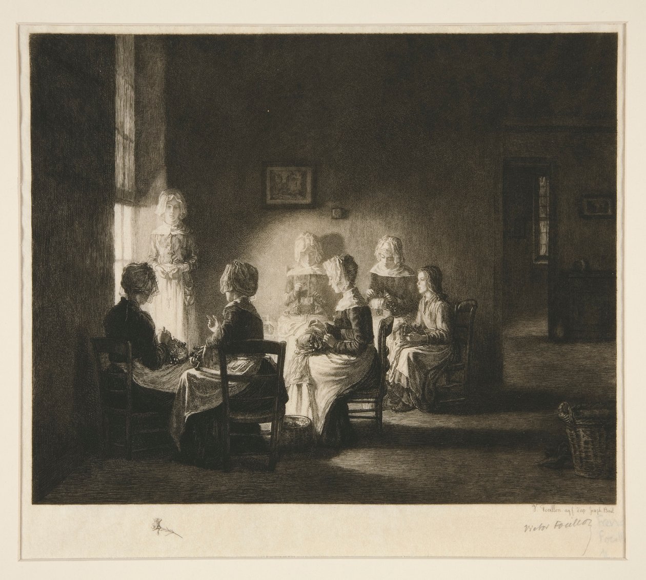 Die Spitzenmacherinnen von Victor Louis Focillon
