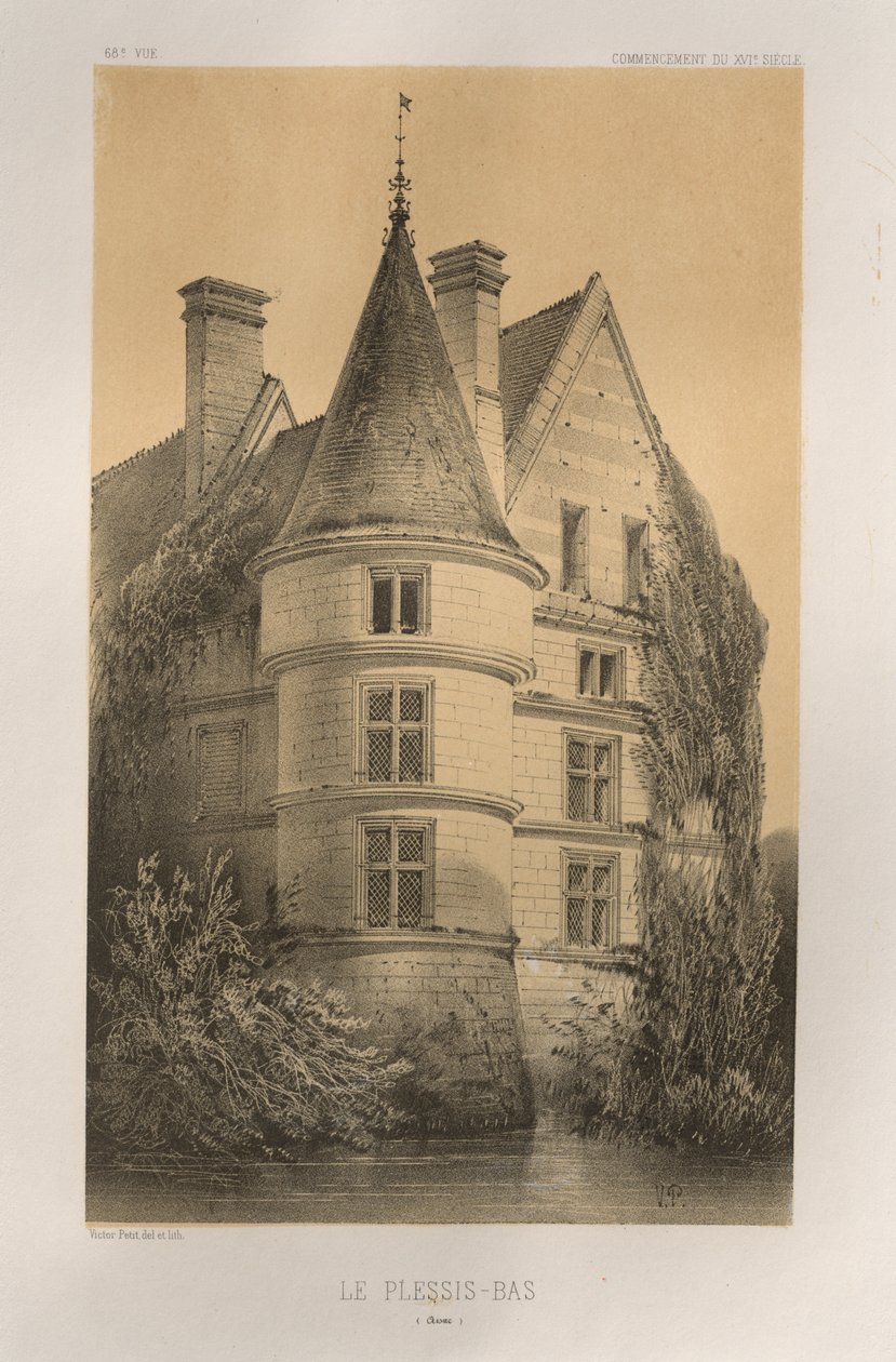 ...Pl. 68, Le Plessis-Bas Aisne, 1860 von Victor Petit