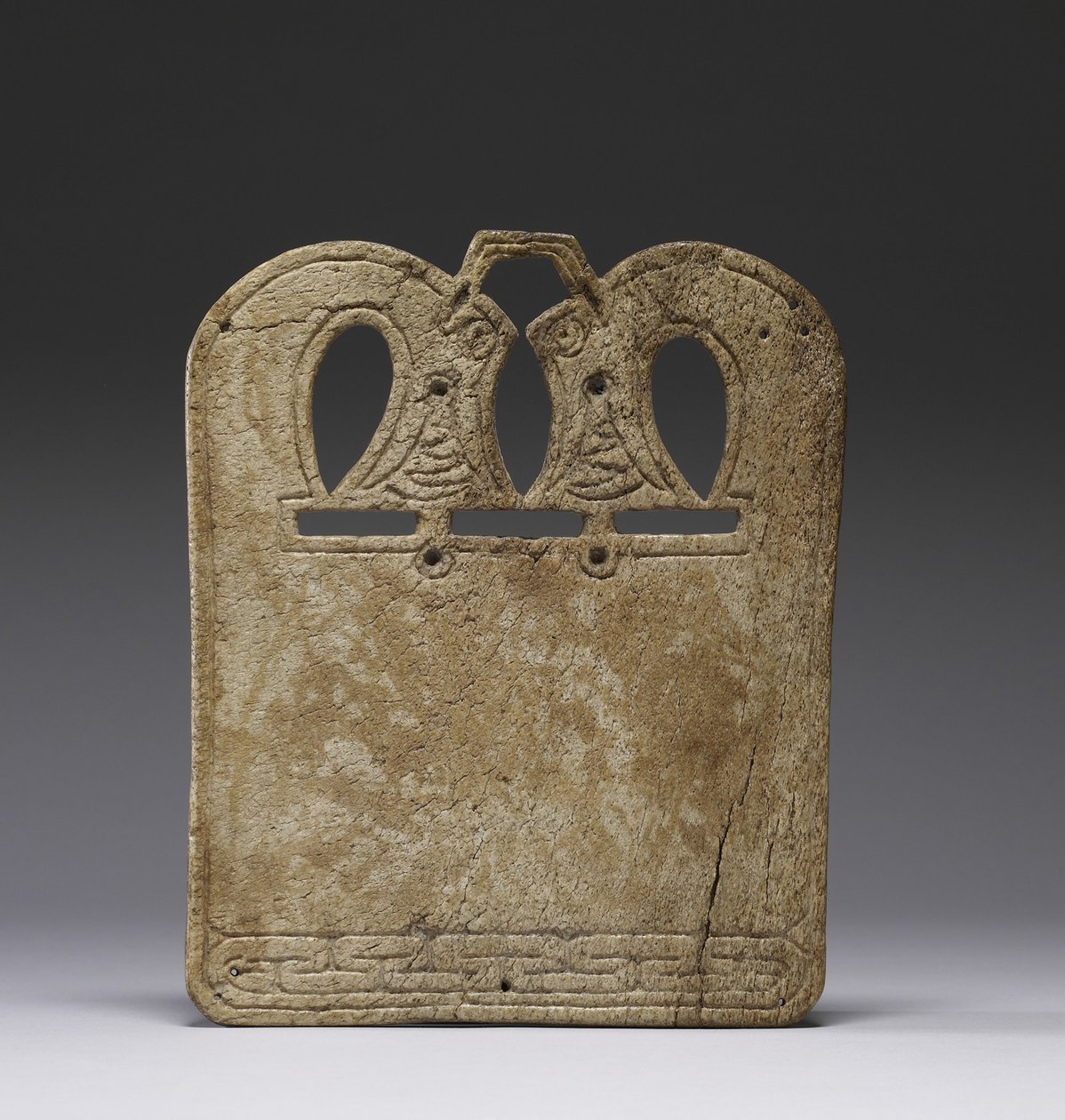 Wikingerplakette (Elfenbein und Knochen) von Viking