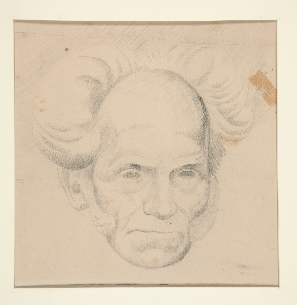 Porträt von Schopenhauer von Viking Eggeling